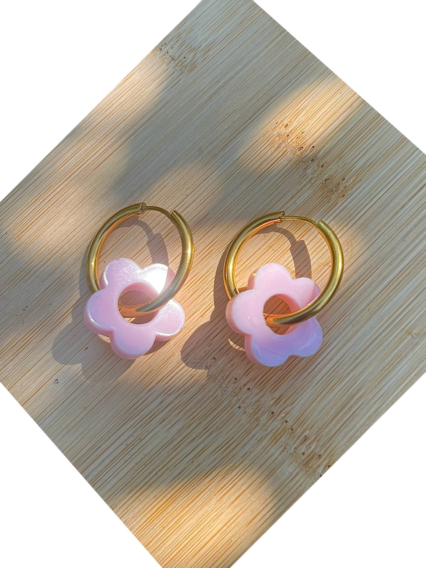 boucles d’oreilles Flower