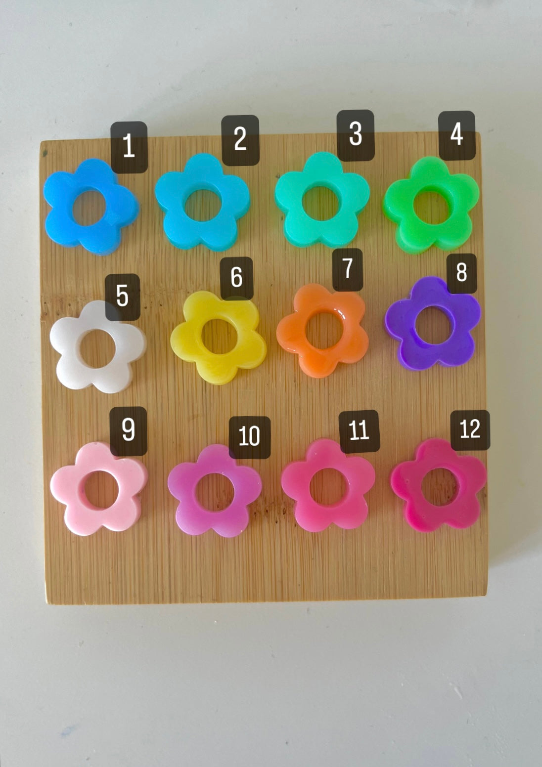 boucles d’oreilles Flower