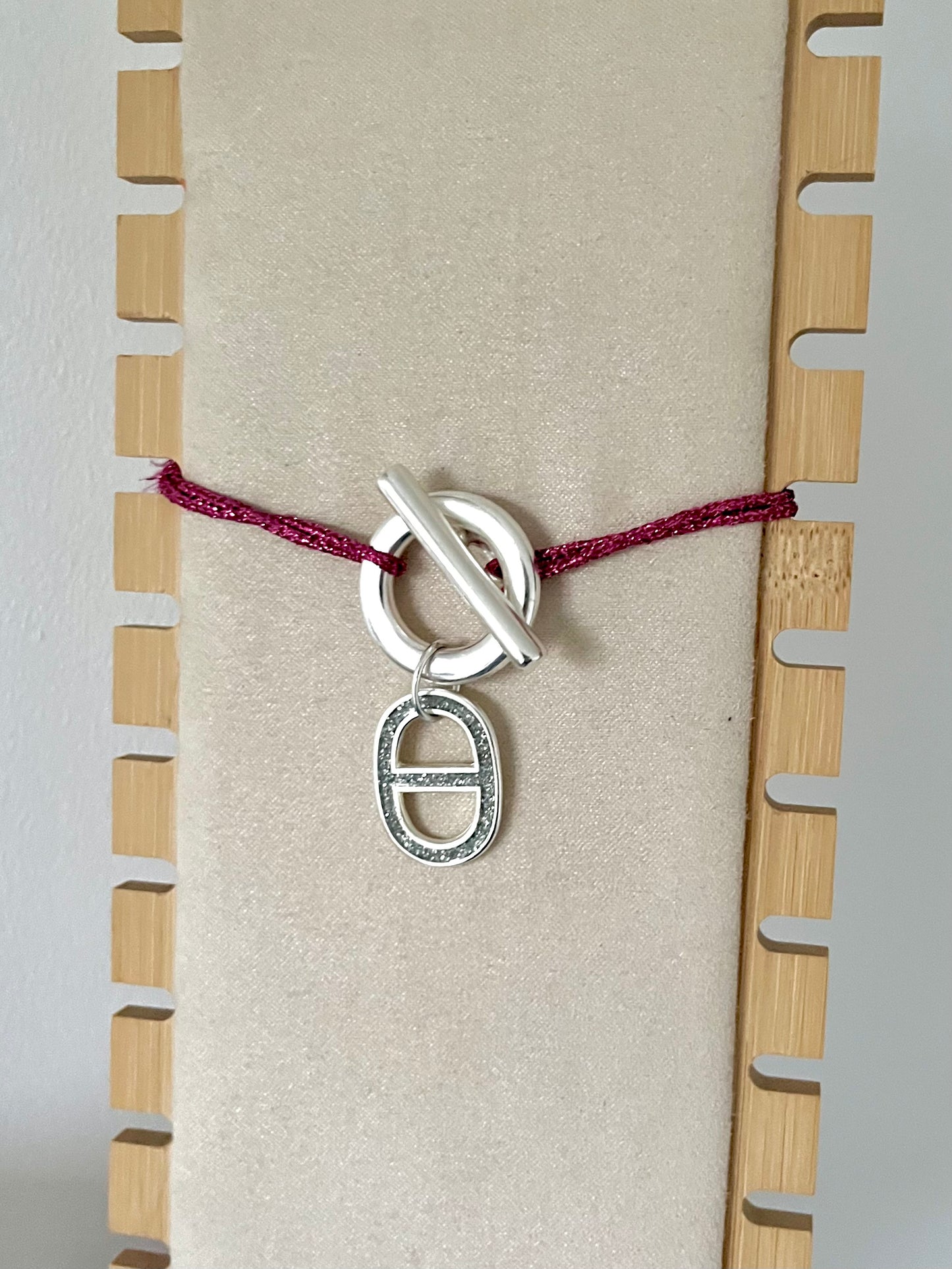 collier Sélène pailleté