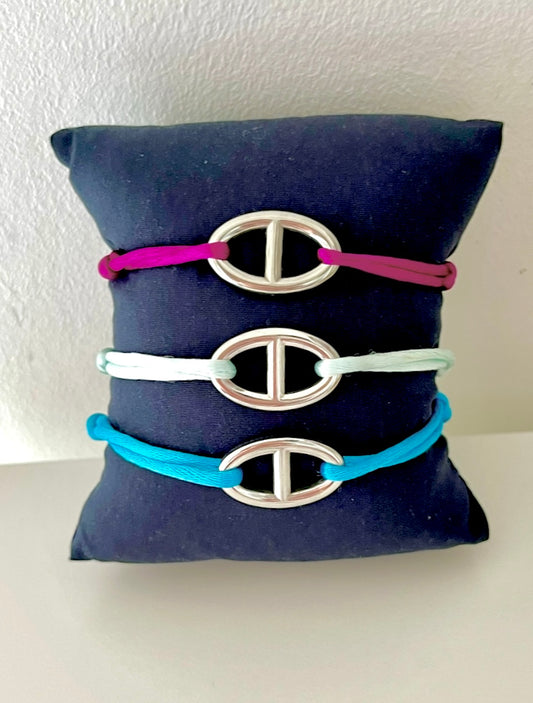 bracelet maille marine